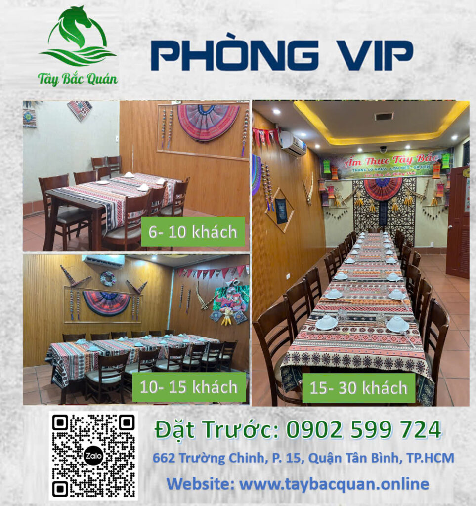 Nhà Hàng Có Phòng Karaoke Riêng - Tây Bắc Quán Là Gợi Ý