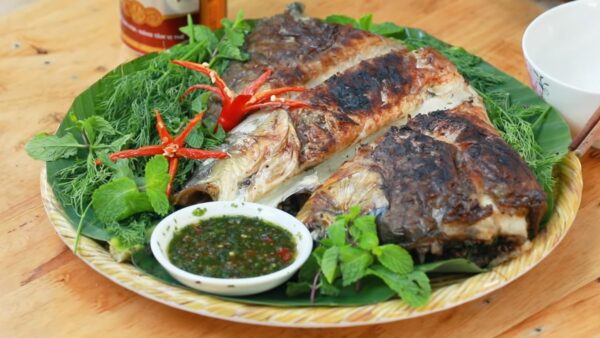 Cá Nướng Pa Pỉnh Tộp