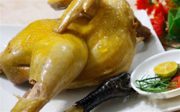 Gà Ta Hấp Muối