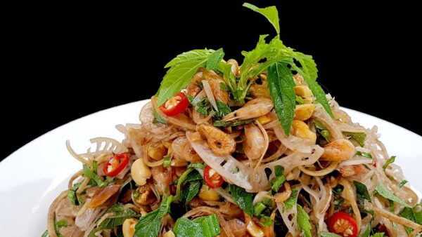 Gỏi Tép Đồng Hoa Chuối