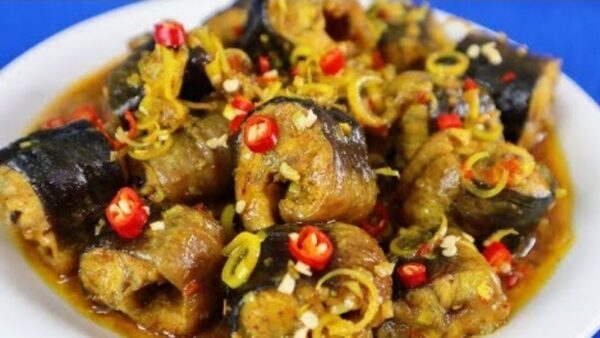 Lươn Xào Sả Ớt