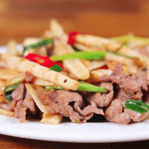 Măng Trúc Xào Thịt Bò
